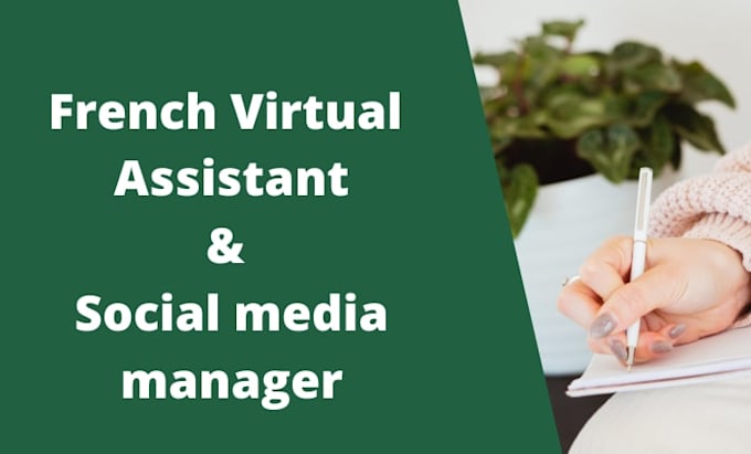 be your french virtual assistant and social media growth