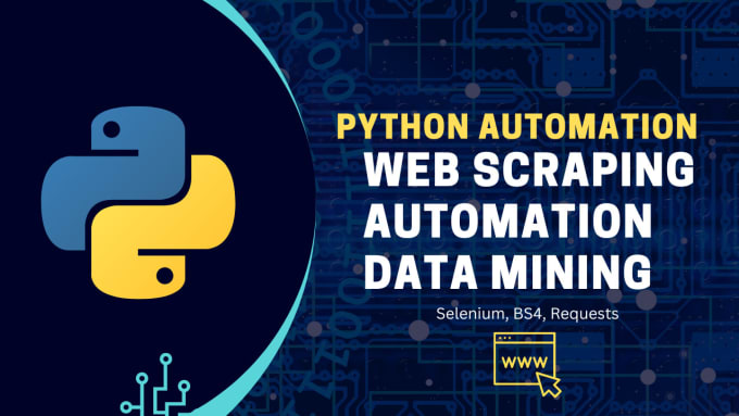 Do web scraping, data scraping and automation using python by Pavlosb ...