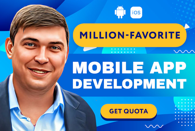 develop custom mobile app for ios and android with scalable backend