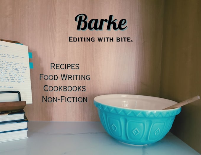 edit your original recipes for your blog, book or cookbook