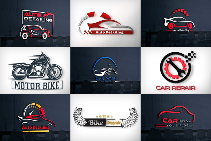 Do modern car detailing car wash repair motorcross automotive logo design  by Morium_akter1