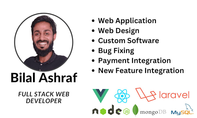 work on any PHP laravel reactjs project laravel developer