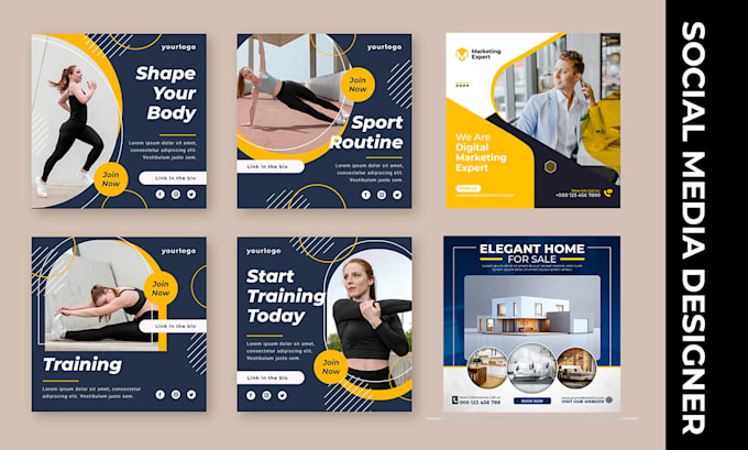 create awesome social media graphics