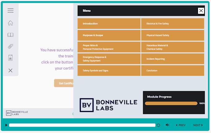 design scorm, xapi compliant elearning course using articulate storyline