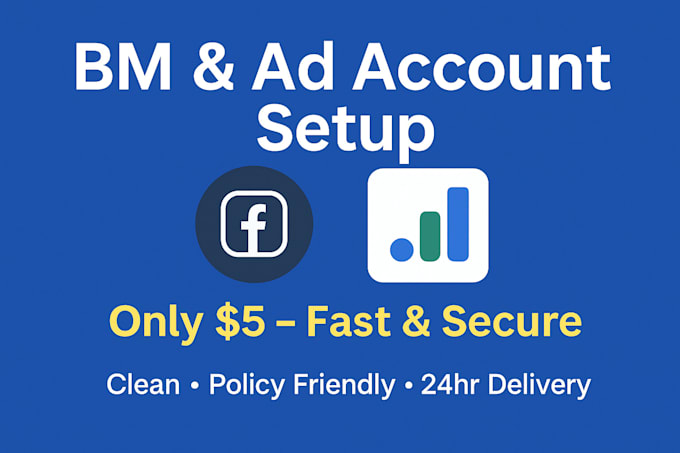 setup facebook business manager and ad account professionally