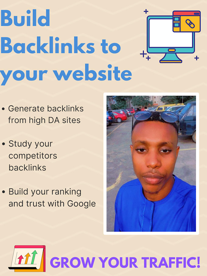 Build backlinks to your website by Solomonbassey07 Fiverr