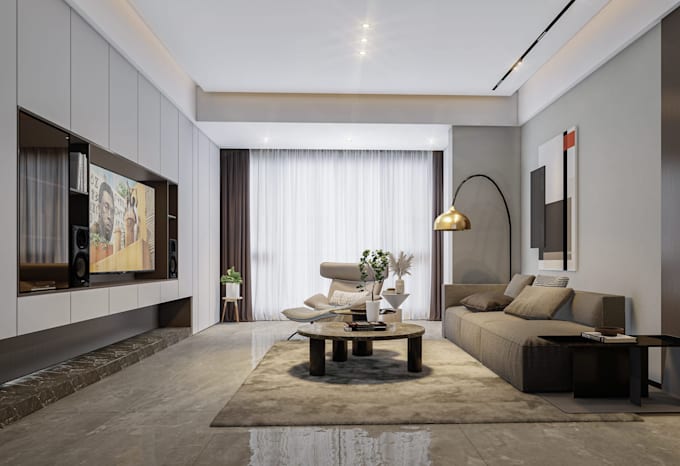 do interior design for kitchen bedroom and living room