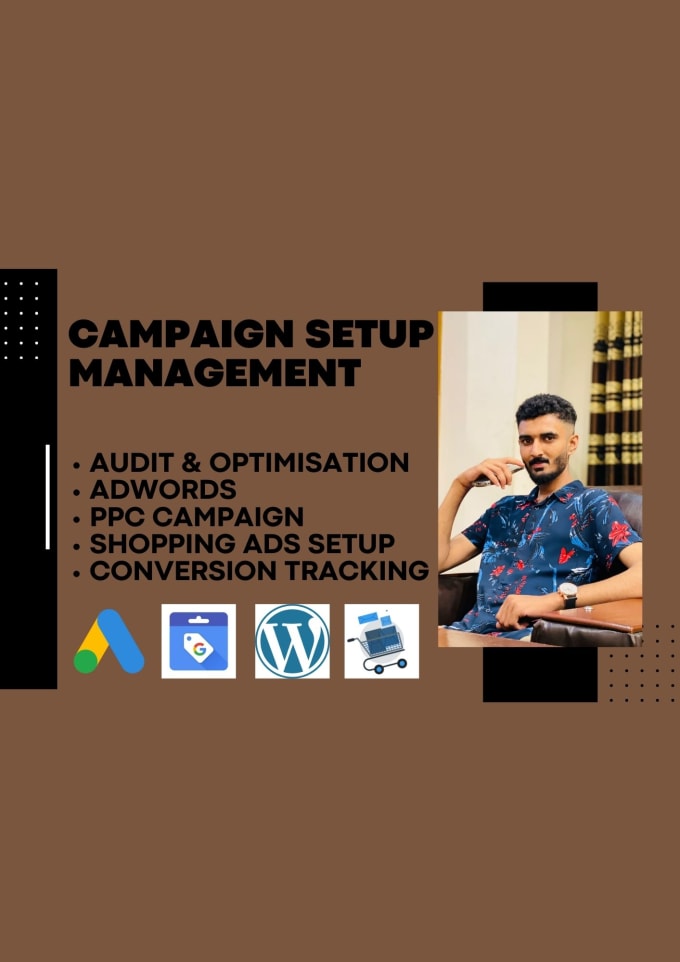 setup and manage google ads PPC campaign adwords for your business