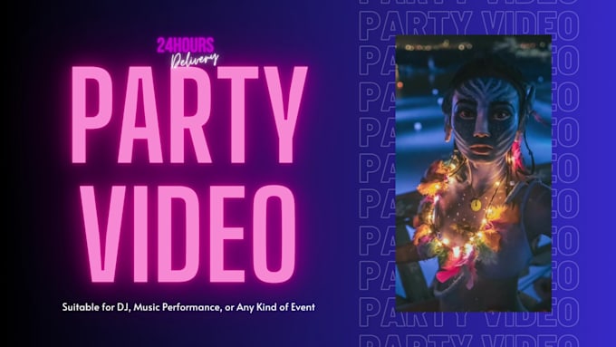 do editing for your party or event video