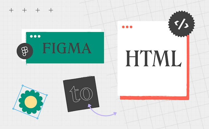 convert figma to HTML CSS