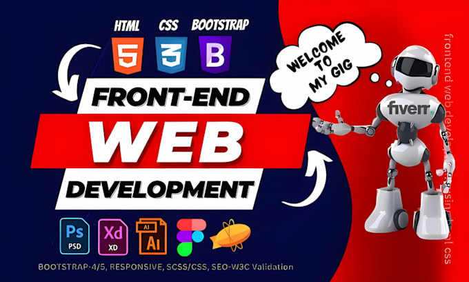 be your front end web developer