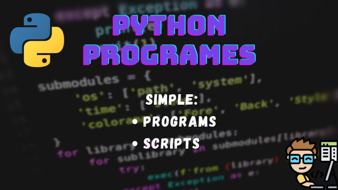 Write python script, code by Jackstaffgg | Fiverr