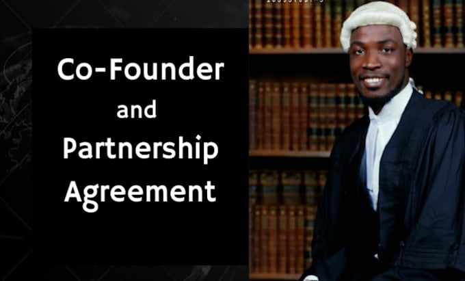 draft a partnership or co founder agreement for your business