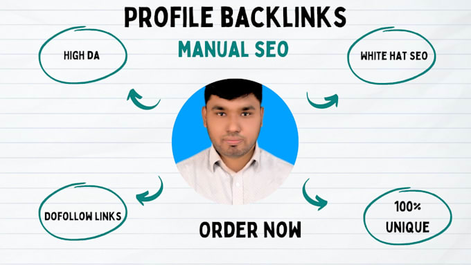 set up 255 SEO profile backlinks from excessive da sites