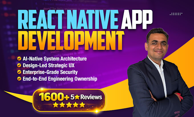 build native mobile apps using react native for rapid development