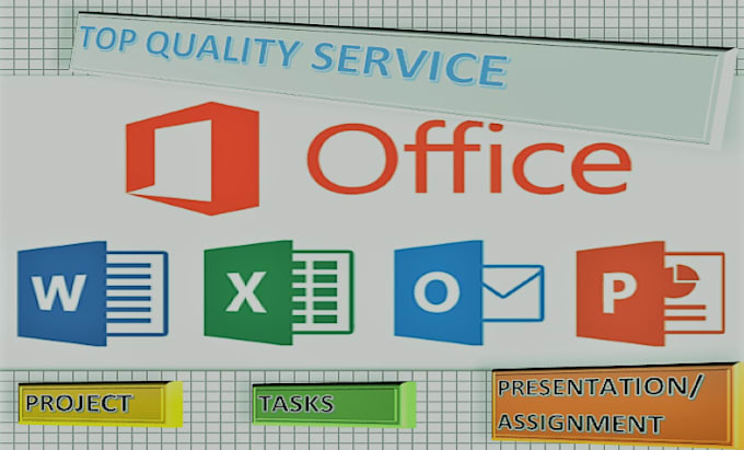 Do microsoft office word, excel, powerpoint projects by Chami_ms | Fiverr