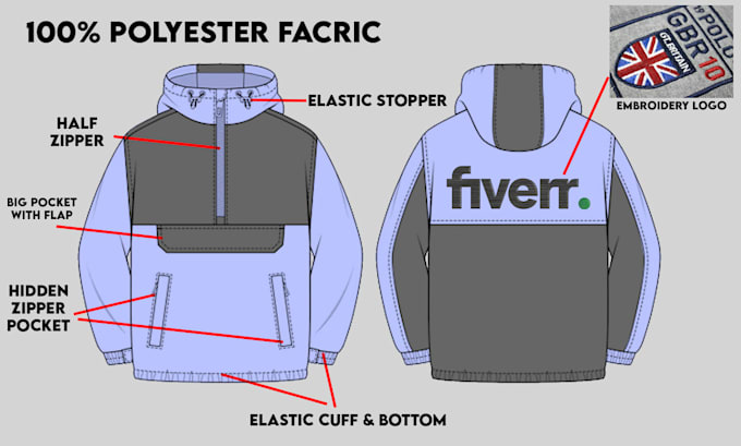 create clothing tech pack fashion flat sketches