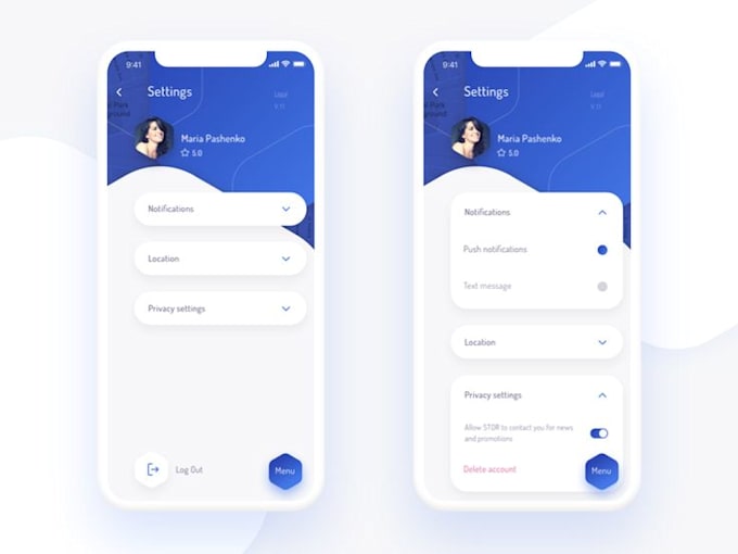 convert  figma to android UI and protoype in XML