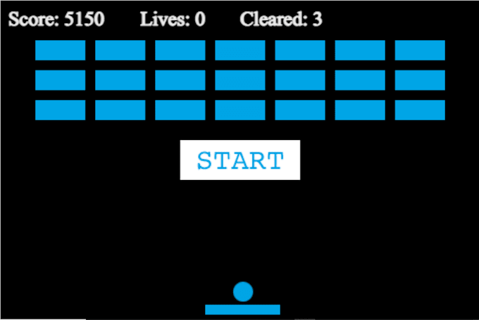 create 2d javascript game web game using html5 in website or browser