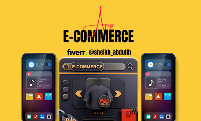 create professional e commerce app for android and ios