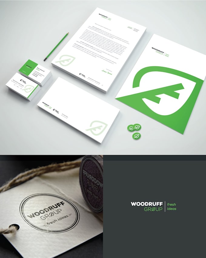 create a logo and full brand identity