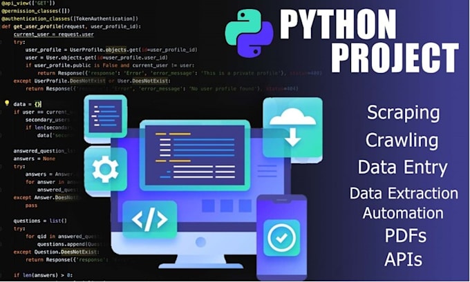 Write a python 3 script for you by Webdevjake | Fiverr