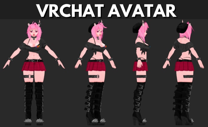 vrchat avatars with custom emotes