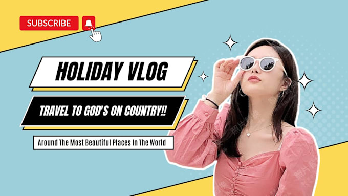 Create attention grabbing youtube thumbnails, studio banners, intro by ...