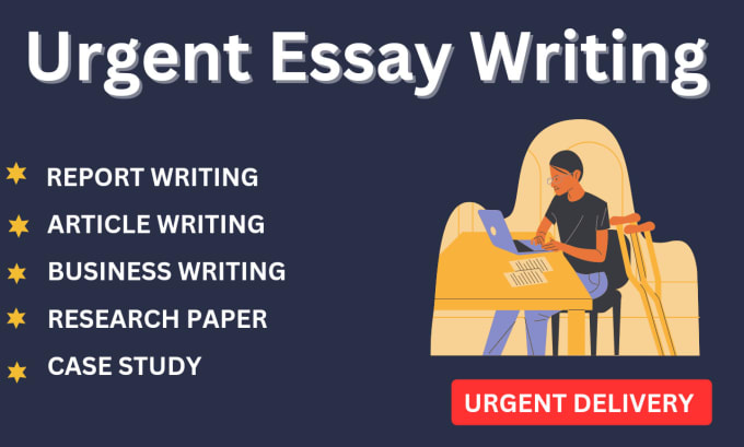 urgent essay writing on fiverr