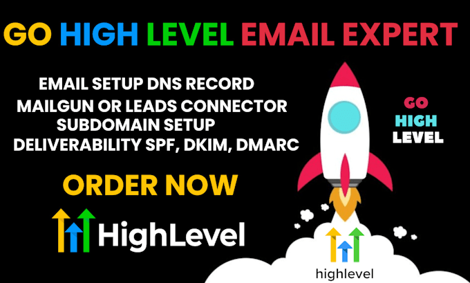 Setup email deliverability on go high level or fix email ghl problems