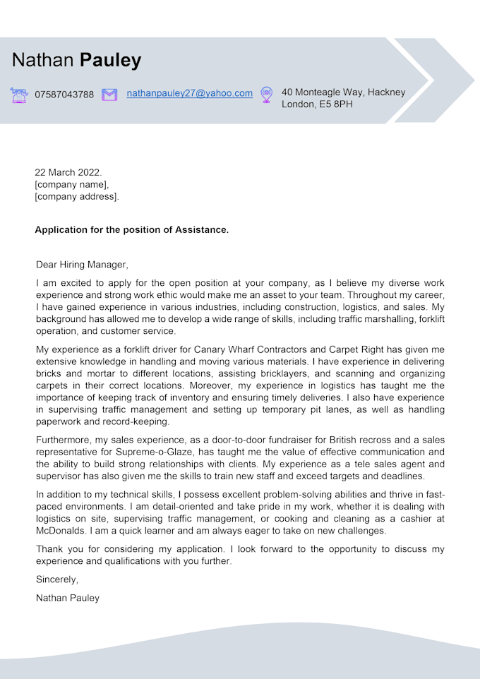 Provide professional cover letter writing services by Mathushanan_ Fiverr