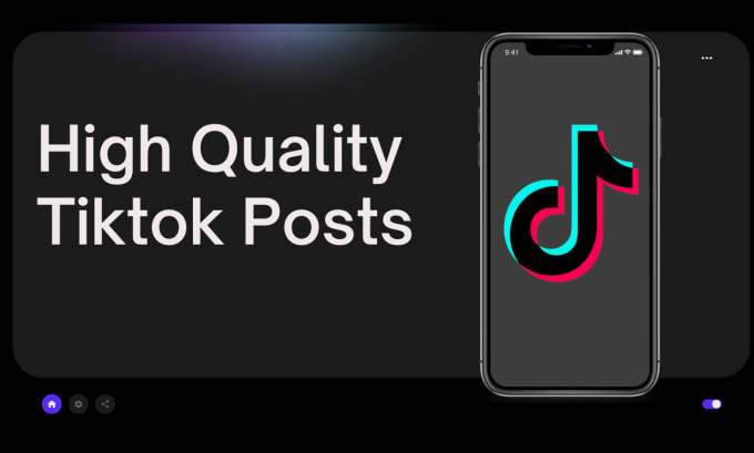 how to post tiktoks with high quality