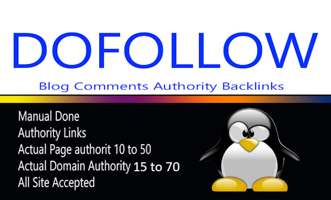 create manually dofollow high quality backlinks
