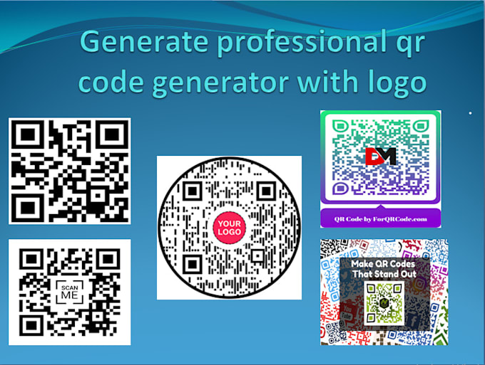 Create professional qr code generator with logo in 1 hours by ...