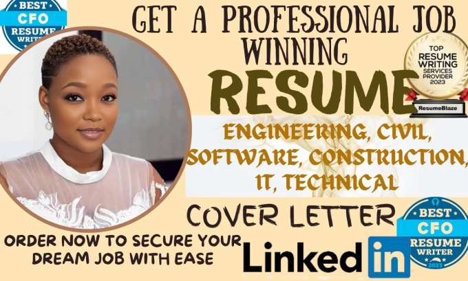 write engineering, software, construction, civil, technical, tech sales resume