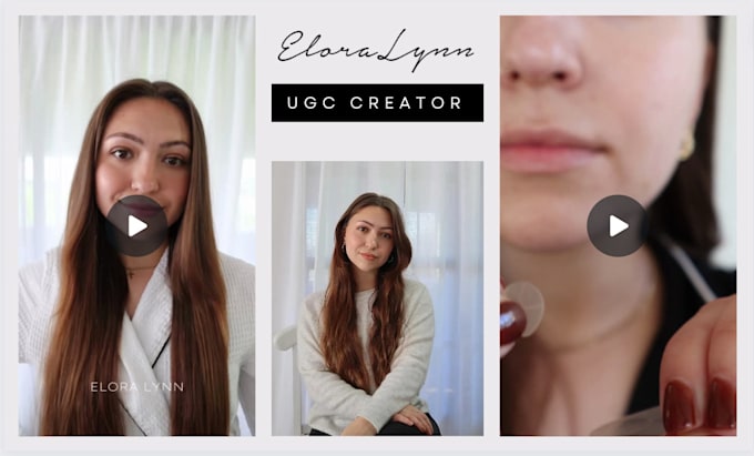 create ugc video content for tiktok, ig reels, ads etc
