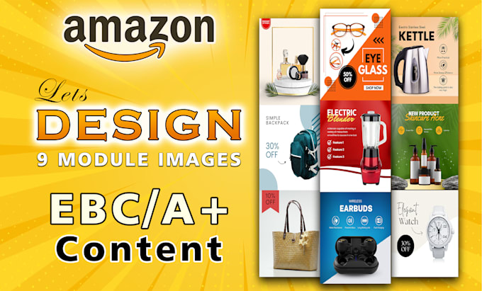 Design amazon enhanced brand content ebc a plus images by ...