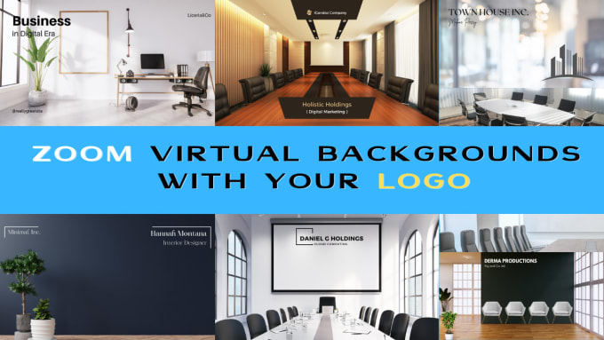 Create google meet and zoom virtual background by Samanali143 | Fiverr