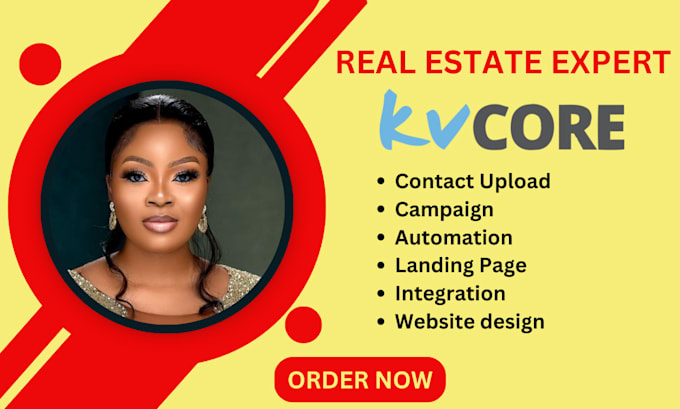 Set up and design kvcore landing page kvcore campaign kvcore automation