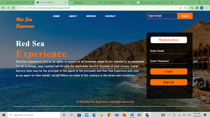 Do any website with html css and js by Elgammal263 | Fiverr