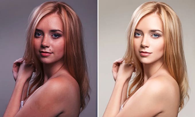 do headshot retouching that preserve details