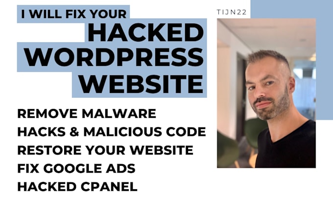 do wordpress malware removal and fix your hacked website within 24 hours