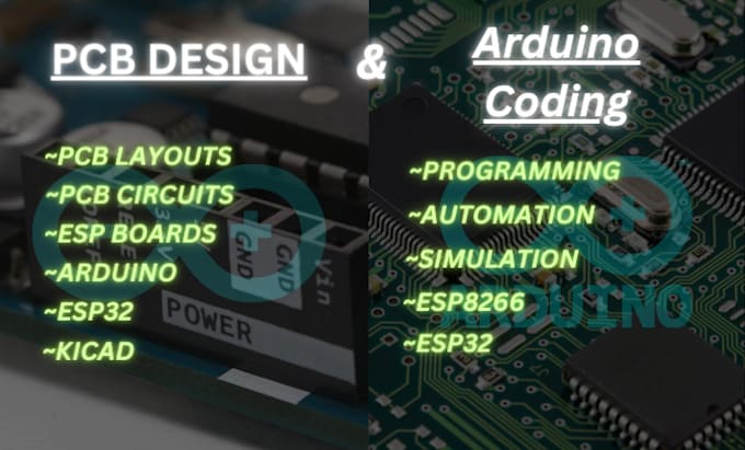Do esp32, pcb design, pcb layout projects with hardware design and app ...