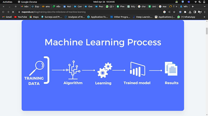 do machine learning projects with the provided excel dataset
