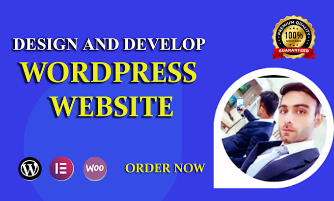 develop modern and responsive wordpress website, stunning wordpress website