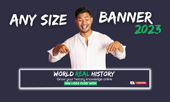 Any size professional logo end banner design by Bunnyirfan | Fiverr