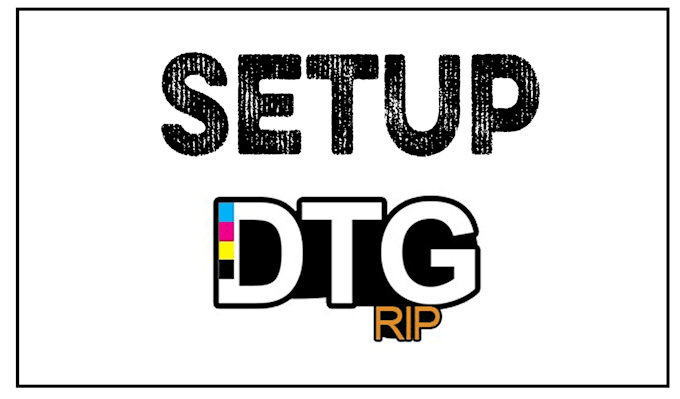 setup acrorip dtgrip for dtf and dtg printing