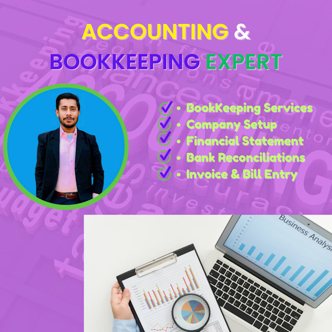 Accounting and bookkeeping work by Irfan_mangi Fiverr