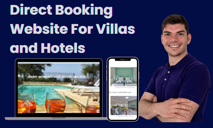 build a direct booking website for your villa, hotel