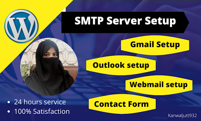 fix professionally wordpress email issues, or setup smpt server